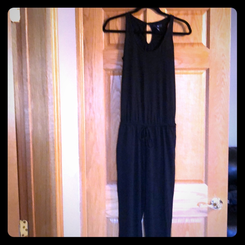 Gap black jumpsuit xs